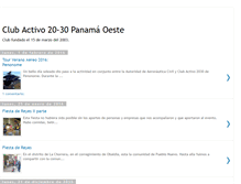 Tablet Screenshot of clubactivo20-30lachorrera.blogspot.com