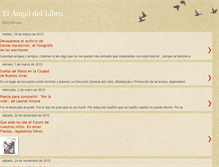 Tablet Screenshot of elangeldellibro.blogspot.com