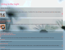 Tablet Screenshot of livinginthelight6.blogspot.com
