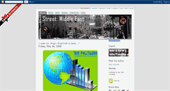 Desktop Screenshot of middleeaststreet.blogspot.com