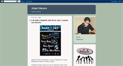 Desktop Screenshot of albertmelero.blogspot.com