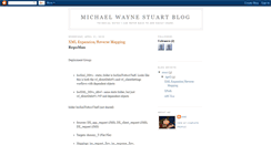 Desktop Screenshot of michaelwaynestuart.blogspot.com