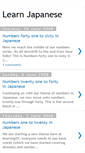 Mobile Screenshot of learnjapanese-55.blogspot.com