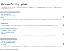 Tablet Screenshot of alabamafertility.blogspot.com