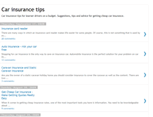 Tablet Screenshot of carandinsurance.blogspot.com