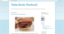 Desktop Screenshot of caseytastebudsworkout.blogspot.com