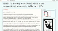 Desktop Screenshot of bike71.blogspot.com