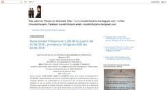 Desktop Screenshot of mundotributariovzla.blogspot.com