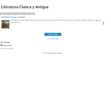 Tablet Screenshot of literaturaclasicayantigua.blogspot.com