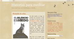 Desktop Screenshot of historiasparameditar.blogspot.com