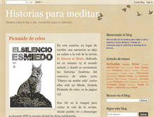 Tablet Screenshot of historiasparameditar.blogspot.com