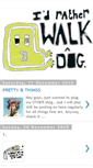 Mobile Screenshot of iwouldratherwalkadog.blogspot.com