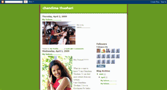 Desktop Screenshot of cthushari.blogspot.com