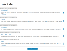 Tablet Screenshot of home2stay.blogspot.com