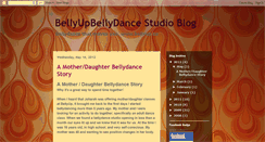 Desktop Screenshot of bellyupbellydance.blogspot.com