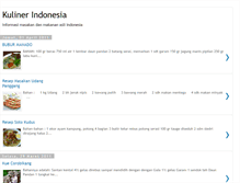 Tablet Screenshot of menuasliindonesia.blogspot.com