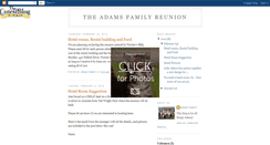 Desktop Screenshot of ouradamsfamilyreunion.blogspot.com