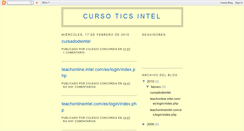 Desktop Screenshot of cursoticsintel.blogspot.com