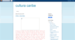 Desktop Screenshot of culcaribeuniatlantico.blogspot.com