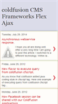 Mobile Screenshot of kalyan-coldfusion.blogspot.com