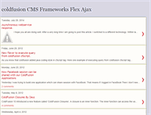 Tablet Screenshot of kalyan-coldfusion.blogspot.com