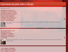 Tablet Screenshot of conversadapelecomotempo.blogspot.com