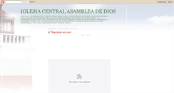 Desktop Screenshot of iglesiacentralsantamarta.blogspot.com