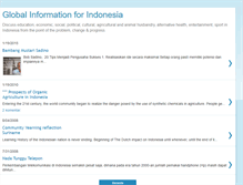 Tablet Screenshot of informasiglobalindonesia.blogspot.com