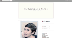 Desktop Screenshot of elcuestionariopinton.blogspot.com