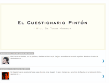 Tablet Screenshot of elcuestionariopinton.blogspot.com