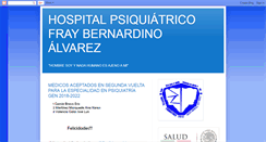 Desktop Screenshot of hospitalfraybernardino.blogspot.com