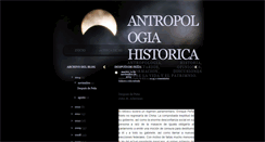 Desktop Screenshot of antropohisto.blogspot.com