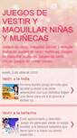 Mobile Screenshot of juegosvestirymaquillarmunecas.blogspot.com