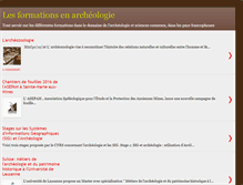 Tablet Screenshot of formations-archeologie.blogspot.com