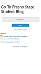 Mobile Screenshot of gotofresnostate.blogspot.com