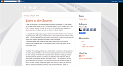 Desktop Screenshot of ethicalpracticesindivorce.blogspot.com