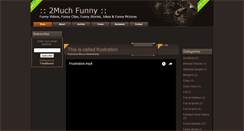Desktop Screenshot of 2muchfunny.blogspot.com