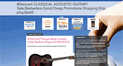 Desktop Screenshot of classicalacousticguitarcheap.blogspot.com