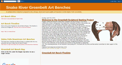 Desktop Screenshot of greenbeltartbenches.blogspot.com