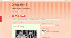 Desktop Screenshot of criticaretro.blogspot.com