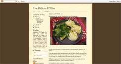 Desktop Screenshot of delicesdelise.blogspot.com