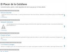 Tablet Screenshot of elplacerdelocotidiano.blogspot.com