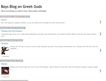 Tablet Screenshot of boysblogongreekgods.blogspot.com