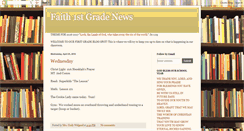 Desktop Screenshot of faith1stgrade.blogspot.com