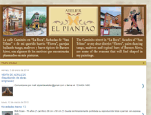 Tablet Screenshot of piantaoatelier.blogspot.com