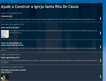 Tablet Screenshot of paroquiaritadecassia.blogspot.com