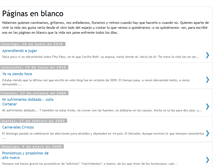Tablet Screenshot of paginasenblanco-isa.blogspot.com