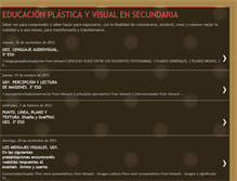 Tablet Screenshot of plasticayvisualsanmartin.blogspot.com