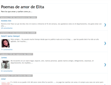 Tablet Screenshot of poemas-de-amor-de-elita.blogspot.com