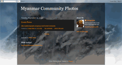 Desktop Screenshot of myanmarcommunityphoto.blogspot.com